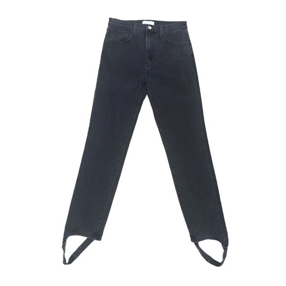 Favorite Daughter The Evelyn High-Rise Storm Slim Straight Jean Women 25 NWOT - Picture 1 of 8